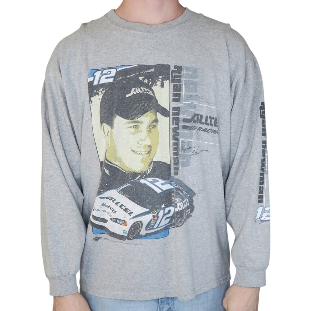 Vintage Y2k Nascar Ryan Newman Racing Shirt